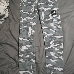Kids XL The North Face Gray Fleece Sweats